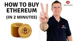 How To Buy Ethereum In Just Two Minutes   