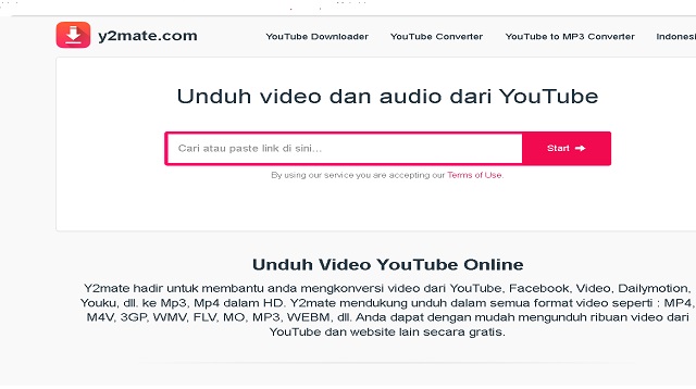  Pasalnya ada saja kekurangan dari aplikasi Youtube yakni musik yang anda mainkan Cara Download di Y2Mate Terbaru