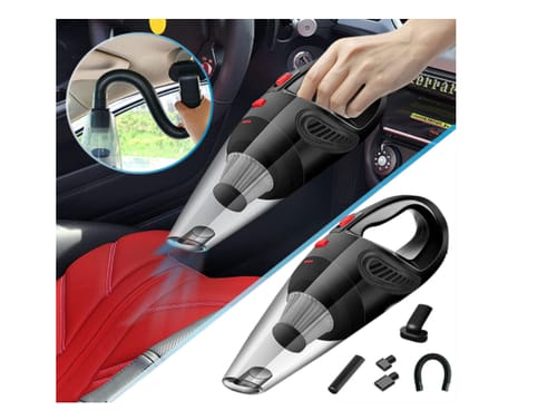 Yannianjz 12V Handheld Cordless Portable Car Vacuum Cleaner