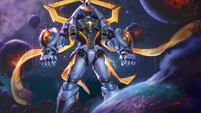 gatotkaca sentinel epic skin mobile legends wallpaper hd