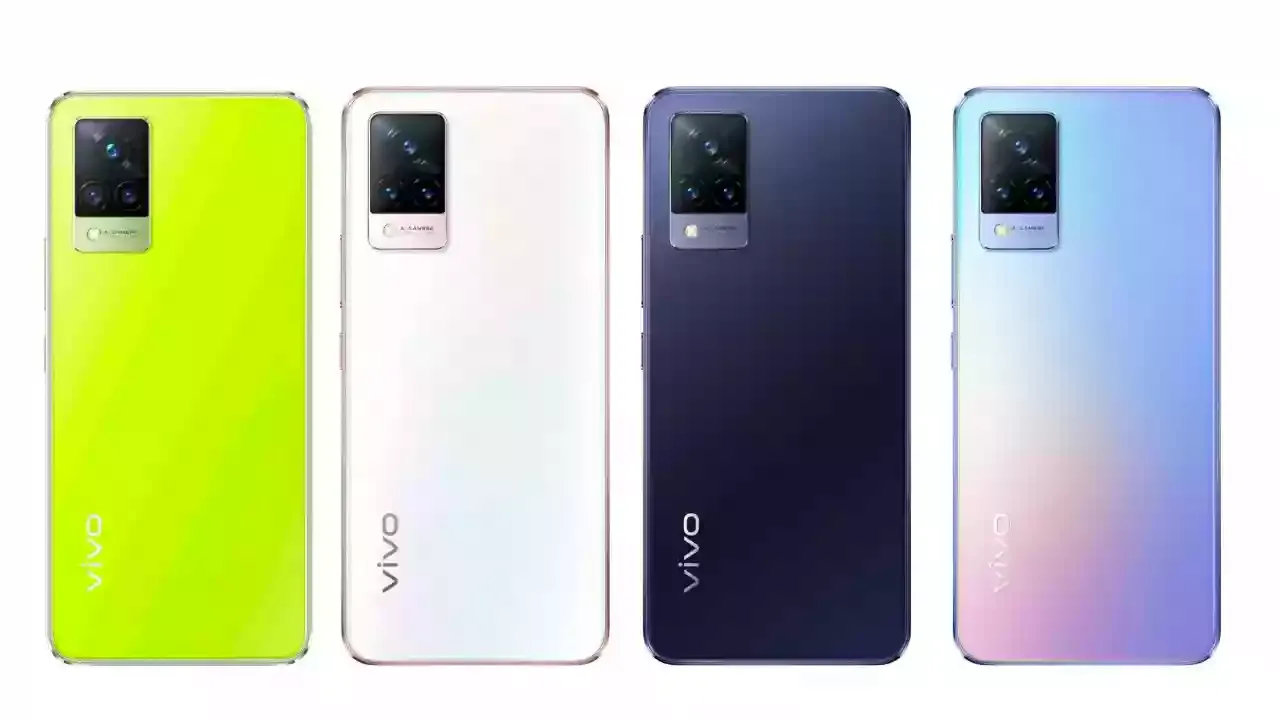Vivo V21 5G colour variants