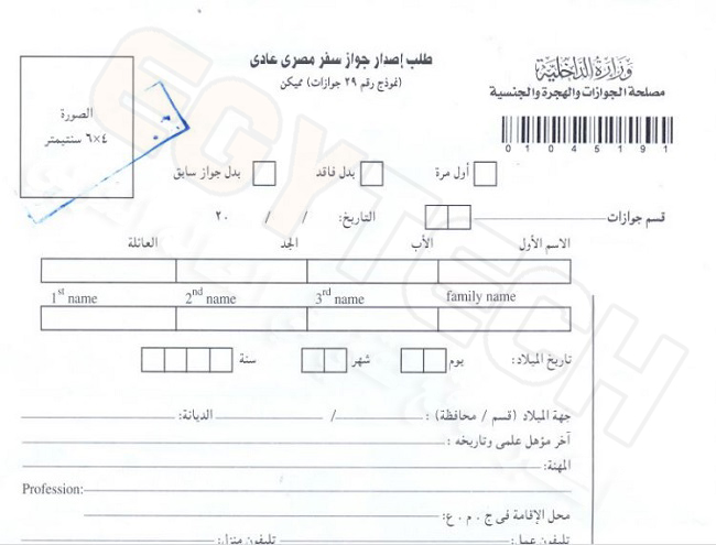 اسهل طريقة للحصول علي جواز سفر مصري .. الأوراق المطلوبة والخطوات كاملة