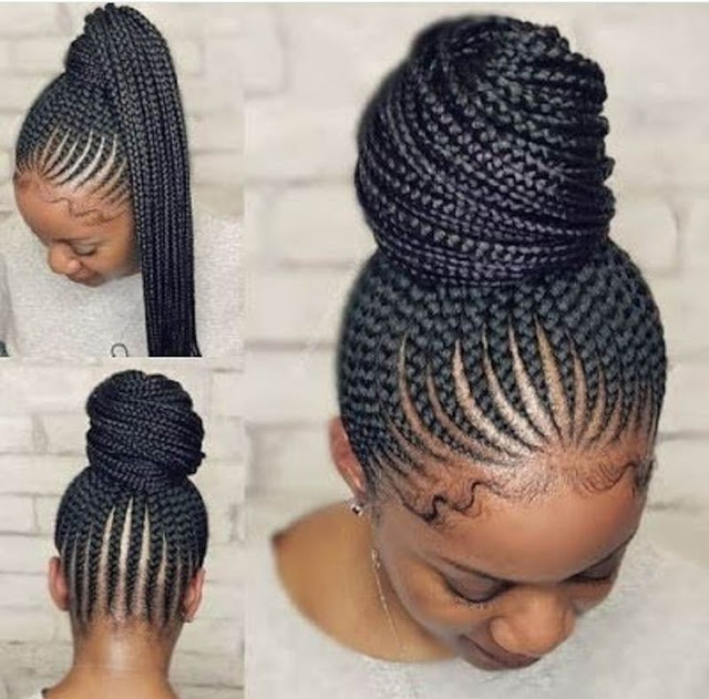 Ghana Weaving Hairstyle Inspirations for Ladies this Christmas