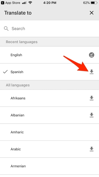 كيفية استخدام ترجمة جوجل في وضع عدم الاتصال