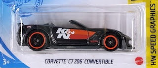 2021 Hot Wheels Super Treasure Hunt Corvette C706 Convertible