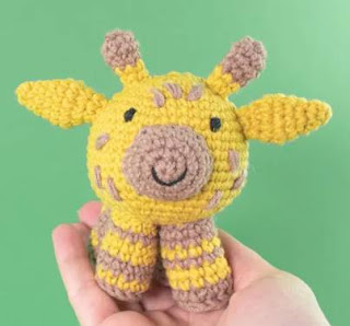 PATRON GRATIS JIRAFA AMIGURUMI 49736 🦒