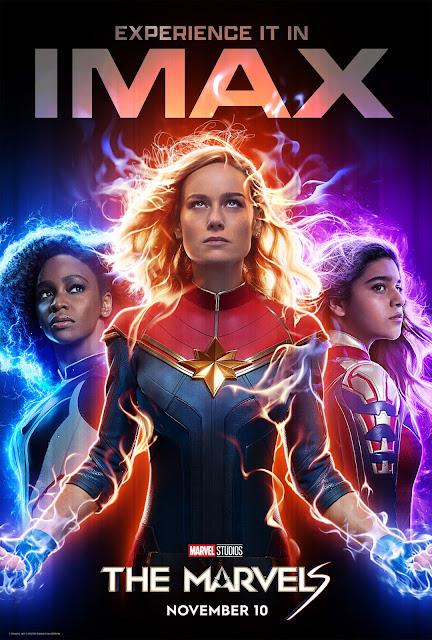 The Marvels Brie Larson Movie Poster