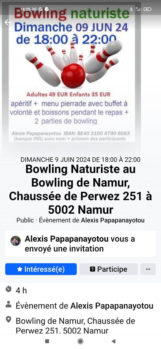 Bowling 9 juin