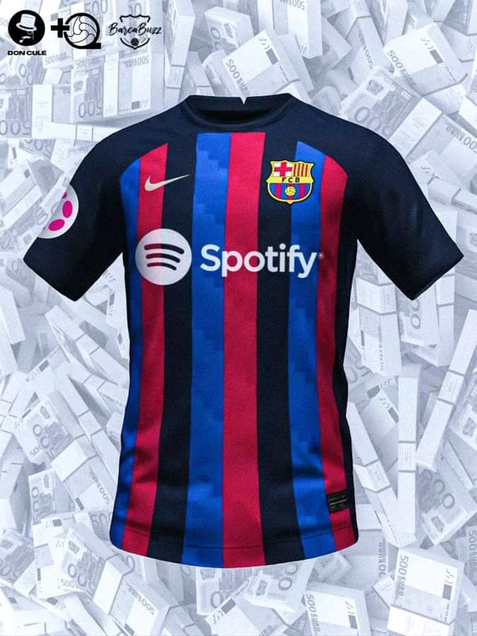 Spotify to be Barcelona jersey and Camp Nou main sponsore