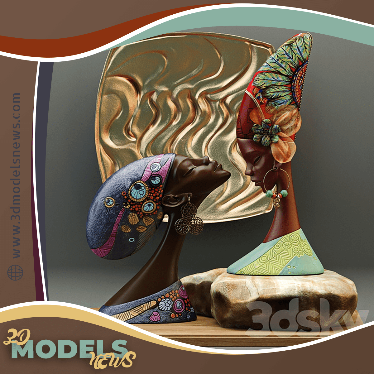 Toscano African Sculptures Design Model