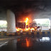 कानपुर में नगर निगम की कूड़ा साफ करने वाली गाड़ी शॉर्ट सर्किट के चलते  आग लगने से हुई खुद कूड़ा