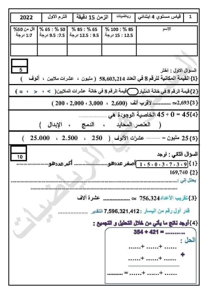 رياضيات - تقييم قياس مستوى رياضيات الصف الرابع الابتدائي ترم أول 2022 AVvXsEhOhmHiBwES4tSA39GWsvGk3xWbYWWC1k4TfixIZY0P7fFcVVqRbH_RJaBnh_FePxIl9C456MxZtLSzqzi9i0sLGuJZDPIjCqH1j7a7l47U6qr0Vegb8emyOTTiDSyzlWJEFxwy-5P7bvE-Qx7WVlhTmbuqaDApBuwy7WplQWvc4RX6BSmNMeZivROSMw=s16000