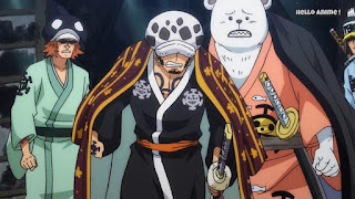 ワンピースアニメ 901話 ワノ国編 | ONE PIECE トラファルガー・ロー かっこいい トラ男 Trafalgar Law