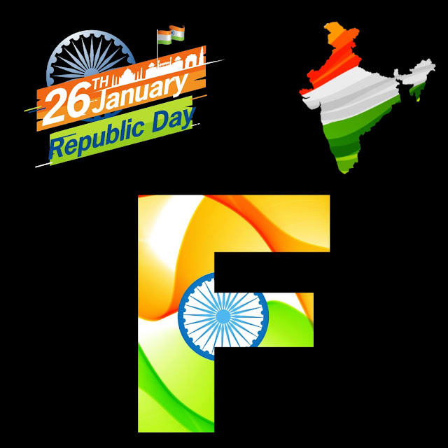 F Name Republic Day DP Images