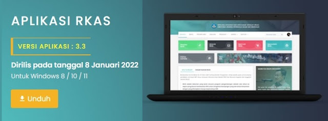 Download Aplikasi Rkas Versi 3.3 Tahun 2022 Untuk Pembuatan Rkas Dan SPJ BOS Tahun Anggaran 2022