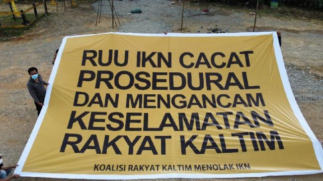 Muncul Petisi Tolak Pemindahan Ibu Kota, Ada Eks Wakil Ketua KPK Jadi Inisiator