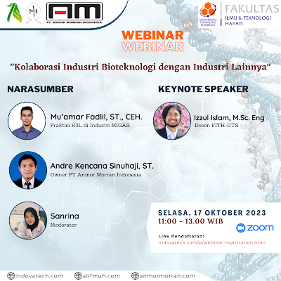 Menggali Peluang Karir: Webinar 'Kolaborasi Industri Bioteknologi' di FITH UTS