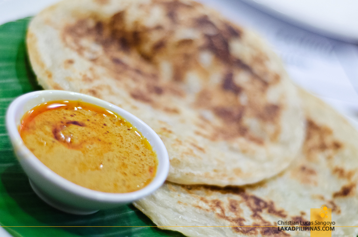 Roti Canai at Martabak Cafe in MOA