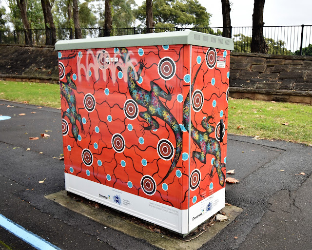 Erskineville Painted NBN Box by Graham Toomey