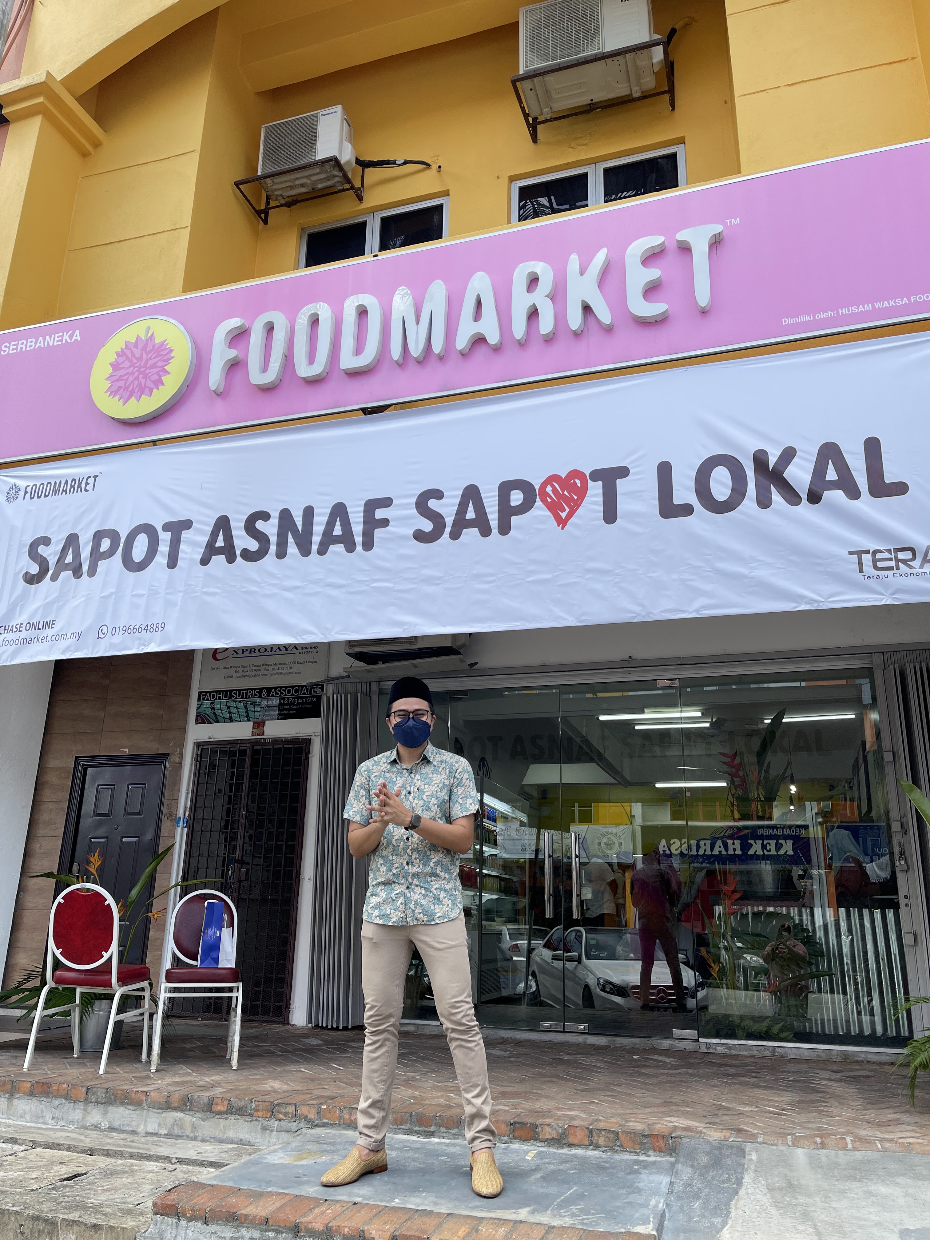 FOODMARKET DAN TERAJU EKONOMI ASNAF (TERAS) LANCAR PROGRAM SAPOT ASNAF SAPOT LOKAL