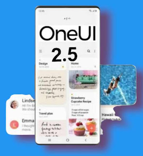 شركة سامسونج ترسل التحديث الجديدة لواجهتها OUe UI 2.5