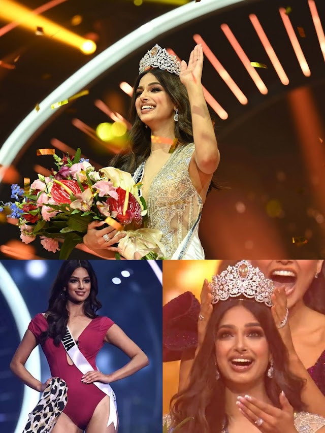 India's Harnaaz Sandhu wins Miss Universe 2021