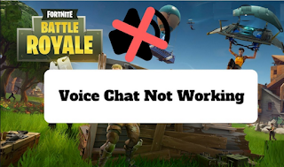 Voice Chat Not Working  in fortnite, How To Fix Fortnite Voice Chat Not Working PC & Console