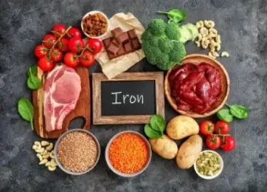 Iron food source is better for teenager's life