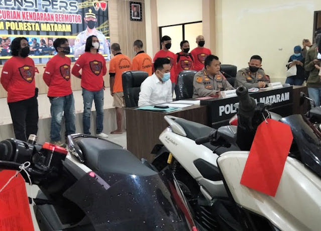 Spesialis pencuri motor NMAX asal Lombok Tengah dibekuk polisi