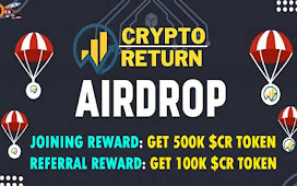 Crypto Return Airdrop of 500K $CR Token Free
