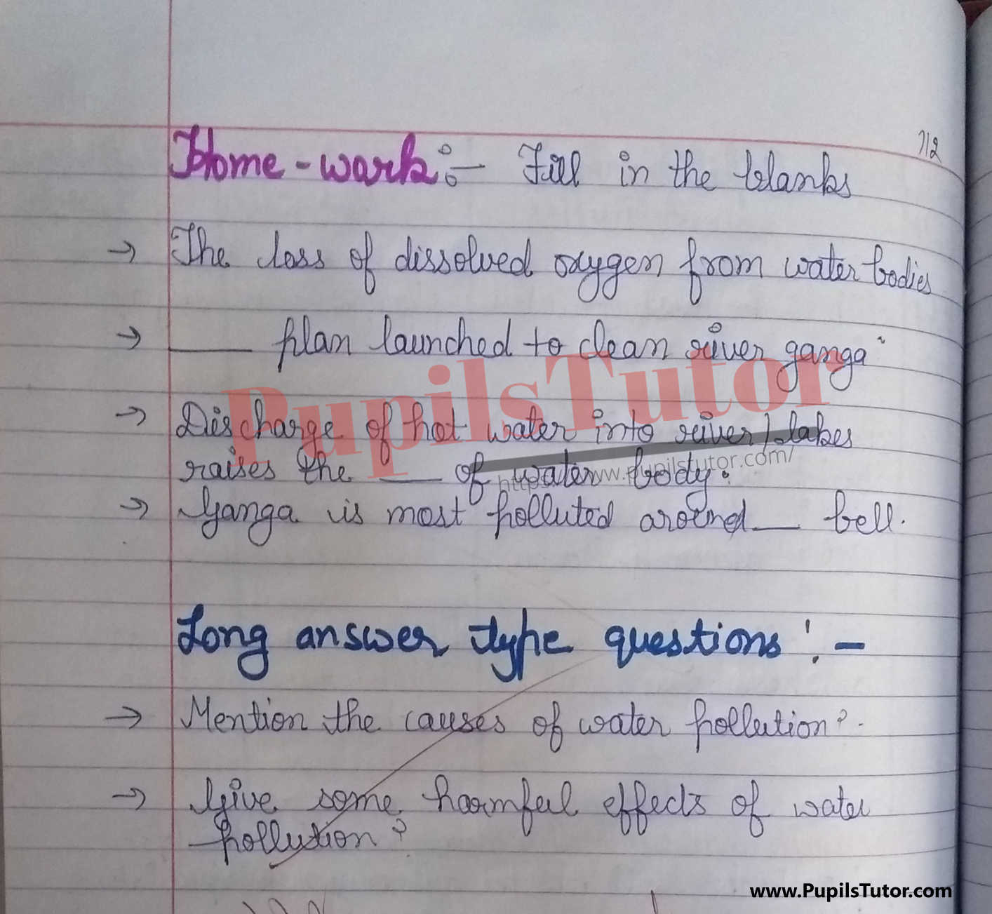 Water Pollution Lesson Plan For B.Ed 1st Year, 2nd Year And All Semesters Students – [Page 6] – pupilstutor.com