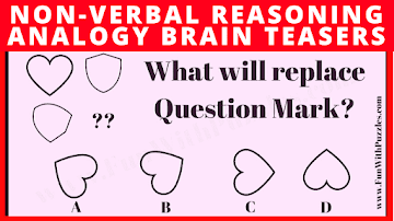 Non-verbal Reasoning Analogy Brainteasers with Answers