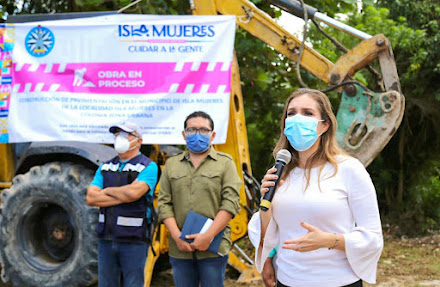 Impulsa Atenea Gómez obra pública en Ciudad Mujeres
