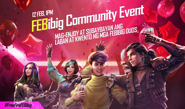 Free Fire Philippines' exclusive FEBibig community livestream event