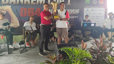 Tournament Golf Danrem Cup 1-064/MY, Polda Banten Raih Juara 