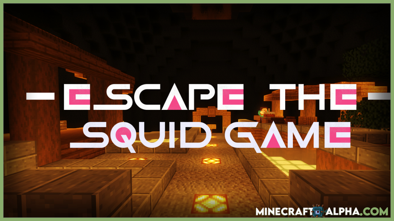 Minecraft Escape the Squid Game Map 1.17.1