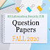 BS information security IUB Question Papers Fall 2020