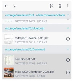 Menggabungkan File PDF di Android