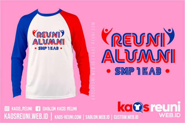 12+ Desain Kaos Reuni Terbaru Alumni Angkatan SD SMp SMA