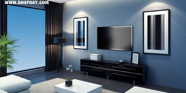 Dekorasi Ruang TV yang Mengambang