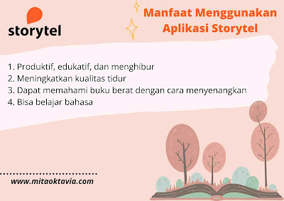 Manfaat audiobook Storytel