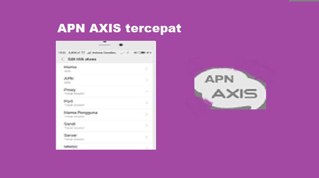 APN AXIS tercepat