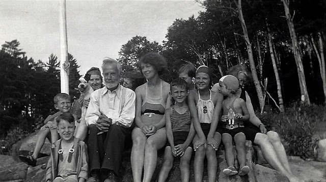 Putnam Family Photo at the Camp, 1935