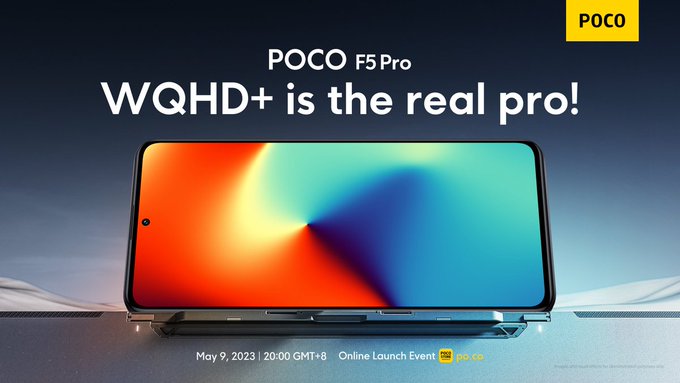 POCO F5 Proはフラッグシップ級のディスプレイを採用