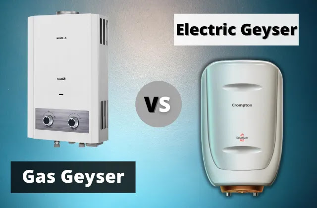 Gas Geyser VS Electric Geyser