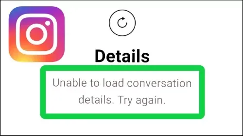 How To Fix Instagram Fix Unable To Load Conversation Details. Try Again Problem Solved in Instagram