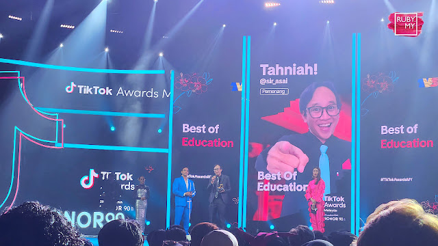 TAHNIAH PEMENANG TIKTOK AWARDS MALAYSIA 2023 BIAR ORI, BARU SEMPOI