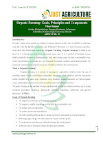 Published Article: Organic Farming