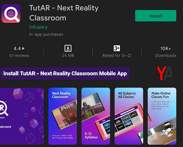 Download TutAR - Next Reality Classroom Mobile App