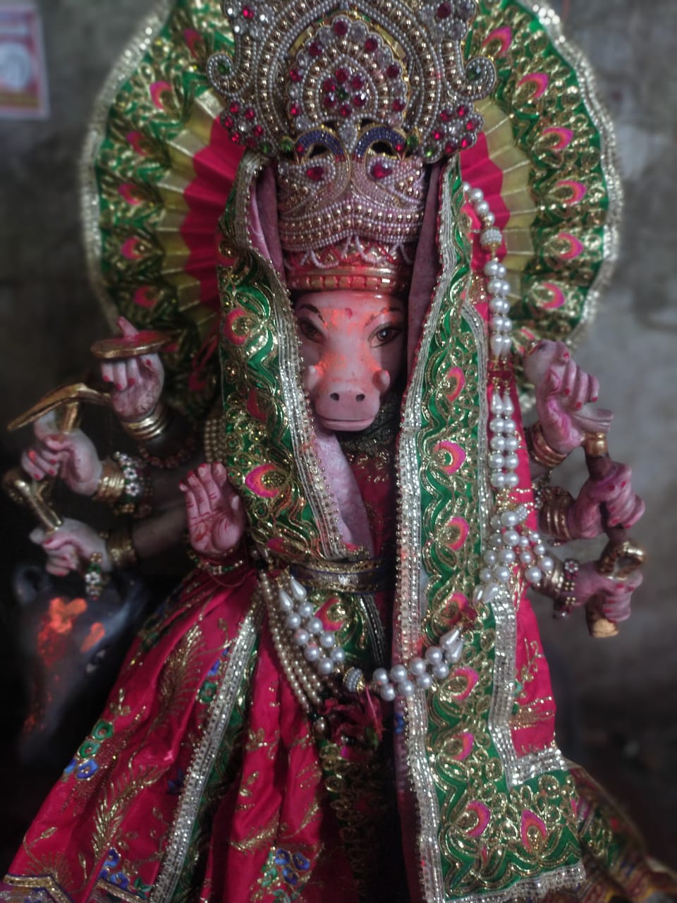 गोण्डा:देश के 34वे शक्तिपीठ में माना जाता मां बाराही देवी का मंदिर,मंदिर का  नीर व वट वृक्ष का दूध लगाने से दूर होते आंखों के सारे रोग | CRIME JUNCTION